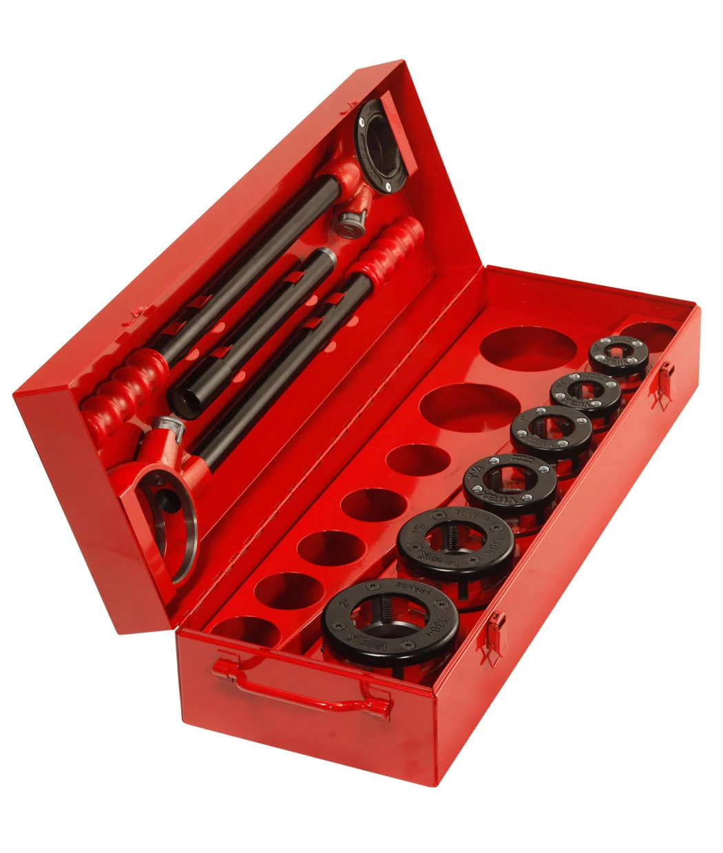 Клупп ручной BSPT, правая резьба, 1/2–2″