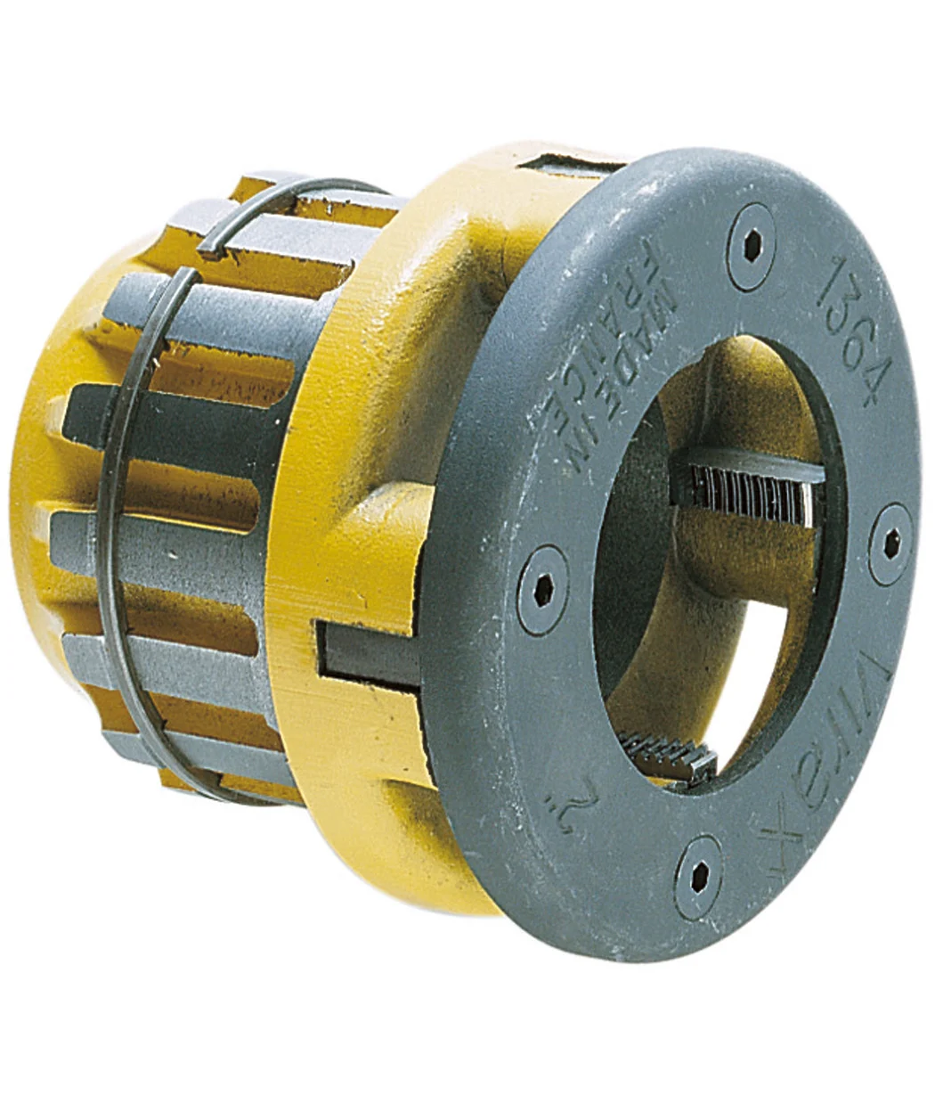 Резьбонарезная головка BSPT 3/8″, левая